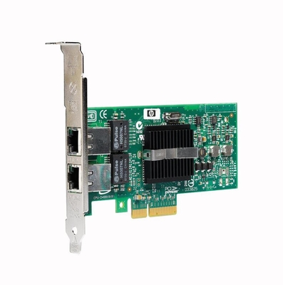 412651-001N HP Dual-Ports RJ-45 1Gbps 10Base-T/100Base-TX/1000Base-T Gigabit Ethernet PCI Express x4 Server Network Adapter
