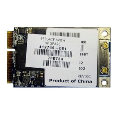 412766-001 HP Mini PCI Broadcom WiFi Bluetooth 802.11a/b/g Wireless LAN (WLAN) Network Interface Card