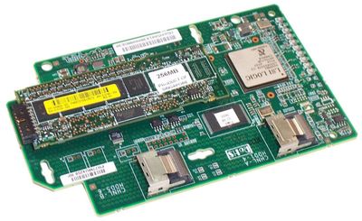 413741R-B21 HP Smart Array P400i PCI Express x8 Serial Attached SCSI (SAS) RAID Controller with 256MB Cache for HP ProLiant DL360 G5 Server