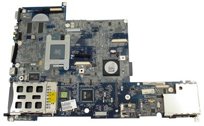 417021-001 HP System Board (Motherboard) with ATI RS480 Chipset Full-Featured 3 USB 2.0 Ports S-Video Port and IEEE-1394A Port for Pavilion DV5040US Notebook