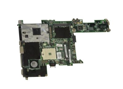 418446-001 HP System Board (MotherBoard) De-Featured (DEF) PCA with ATI Radeon RS480M Integrated Graphics for Pavilion ZE2000 / Presario V2000 Series Notebook PC
