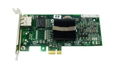 434903-001 HP Single-Port RJ-45 1Gbps 1000Base-T Gigabit Ethernet PCI Express x1 Server Network Adapter