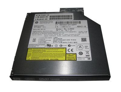 481431-001 HP 8x DVD+/-RW SATA SuperMulti Dual Layer Double Format LightScibe 9.5mm Optical Drive