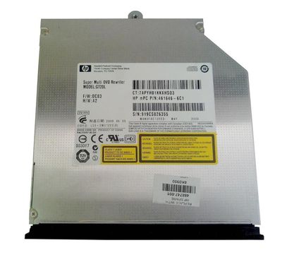 488747-001 HP DVD-RW/+RW Super Multi Dual Layer Lightscribe SATA Optical Disk Drive