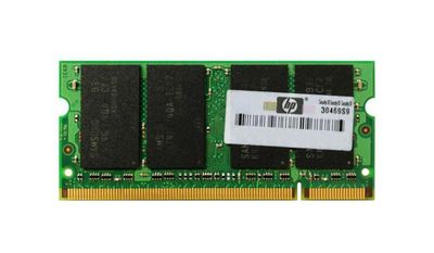 492277-887 HP 4GB PC2-6400 DDR2-800MHz non-ECC Unbuffered CL6 200-Pin SoDimm Dual Rank Memory Module