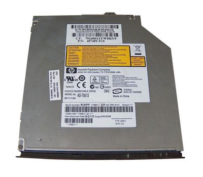 493961-001 HP Laptop 2230s 8x Dvdrw Super-multi Sata Double Layer Optical Drive With Lightscribe