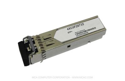 4XC0F28735 Lenovo 10Gbps 10GBase-SR Multi-mode Fiber 300m 850nm Duplex LC Connector SFP+ Transceiver Module for ThinkServer RD350