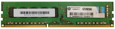 500210-071 HP 4GB PC3-10600 DDR3-1333MHz ECC Unbuffered CL9 240-Pin DIMM Dual Rank Memory Module for ProLiant G6 Series Servers