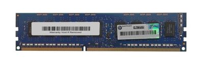 500299-061 HP 2GB PC3-10600 DDR3-1333MHz ECC Unbuffered CL9 240-Pin DIMM Dual Rank Memory Module