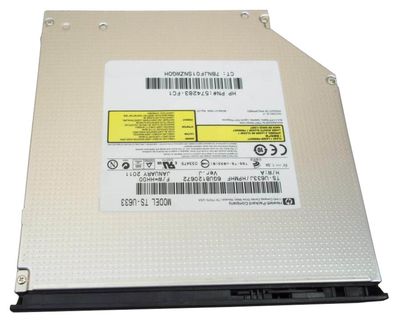574283-FC1 HP 8x DVD+R/RW Super Multi Double-Layer Dual Format LightScribe SATA 9.5mm Optical Drive