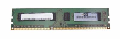 576110R-001 HP 2GB PC3-10600 DDR3-1333MHz non-ECC Unbuffered CL9 240-Pin DIMM Dual Rank Memory Module