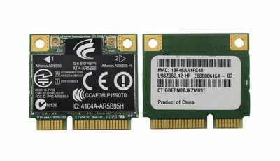 605560-001 HP IEEE 802.11b/g/n Half Mini PCI Express WLAN Wireless Network Adapter Card