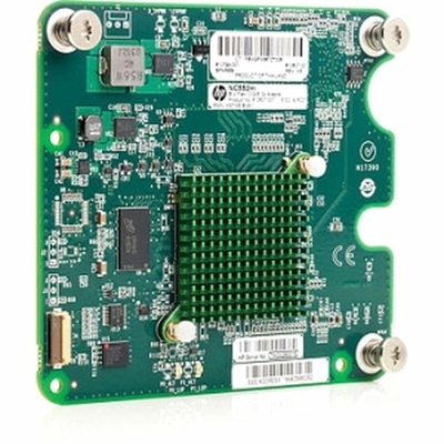 610609-B21 HP Dual-Ports 10Gbps 10GBase-KX4 10 Gigabit Ethernet PCI Express 2.0 x8 Mezzanine Flex-10 Network Adapter