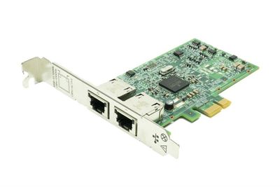 615730-001 HP Dual-Ports RJ-45 1Gbps 10Base-T/100Base-TX/1000Base-T Ethernet PCI Express 2.0 x1 Network Adapter