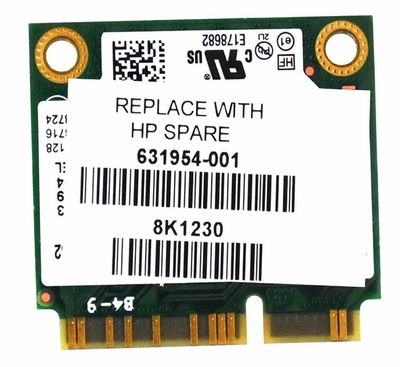 631954-001 HP Broadcom 43228 Mini PCI-Express 802.11a/b/g/n Wireless LAN (WLAN) Network Interface Card