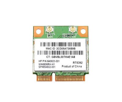 640823-001 HP LAN Card Kingfisher 802.11b/g/n PCI-Express HMINI WW