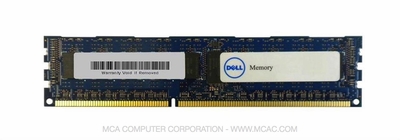 6J6DX Dell 2GB PC3-10600 DDR3-1333MHz ECC Registered CL9 240-Pin DIMM 1.35V Low Voltage Dual Rank Memory Module