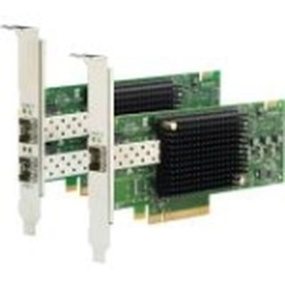 7ZT7A00519 Lenovo ThinkSystem Emulex LPe32002-M2-L PCIe 32Gb 2-Port SFP+ Fibre Channel Adapter PCI Express 3.0 x8 32 Gbit/s 2 x Total Fibre Channel Port(s) SFP+ Plug-in Card