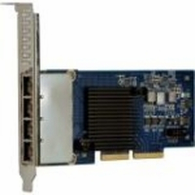 7ZT7A00536 Lenovo Quad-Ports RJ-45 1Gbps 10Base-T/100Base-TX/1000Base-T Gigabit Ethernet PCI Express 2.1 x4 Server Network Adapter by Intel for ThinkSystem
