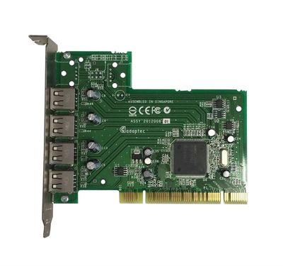 8U662 Dell Adaptec AUA-4000A 4 Port USB2 Controller Card