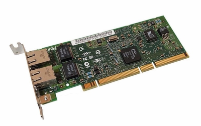 C29887 Intel PRO/1000 MT Dual-Ports RJ-45 1Gbps 10Base-T/100Base-TX/1000Base-T Gigabit Ethernet PCI-X Server Network Adapter
