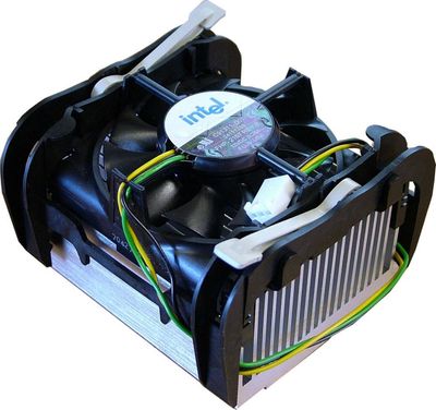 C91311-001 Intel Heatsink and 12V Fan for Socket PGA478 CPU
