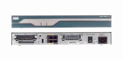 CISCO1841-SHDSL Cisco 1841 Modular Router 1 x AIM, 1 x CompactFlash (CF) Card 2 x 10/100Base-TX LAN, 1 x USB