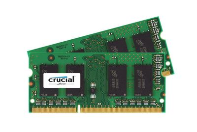CT4301900 Crucial 8GB Kit (2 X 4GB) PC3-12800 DDR3-1600MHz non-ECC Unbuffered CL11 204-Pin SoDimm 1.35V Low Voltage Memory HP Pavilion g6-1108tu Notebook