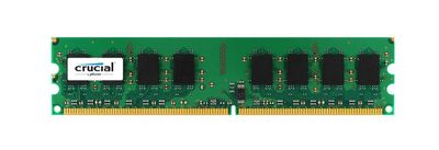 CT613032 Crucial 1GB PC2-5300 DDR2-667MHz non-ECC Unbuffered CL5 240-Pin DIMM Memory Module