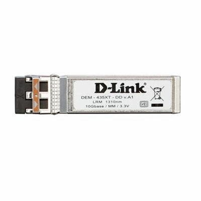 DEM-435XT-DD D-Link 10Gbps 10GBase-LRM Multi-mode Fiber 220m 1310nm Duplex LC Connector SFP+ Transceiver Module