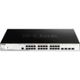 DGS-1210-28MP D-Link 28-Port Layer 2 Smart Managed Gigabit PoE Switch 24 Network, 4 Expansion Slot Manageable Twisted Pair, Optical Fiber Modular 2 Layer Supported 1U High Rack-mountable