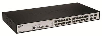 DGS-3200-24 D-Link Xstack Managed 20-Ports Gigabit Layer 2 Switch with 1000Base-T/SFP 4 Combo Ports IPV6