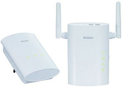 DHP-W307AV D-Link 200Mbps Powerline Wireless N Access Point Kit