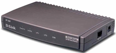 DP-300B D-Link Multi-protocol Ehternet/Fast Ethernet Print Server