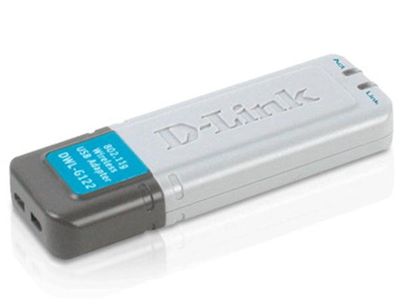 DWL-G122 D-Link 2.4GHz 802.11g High Speed Wireless USB Adapter