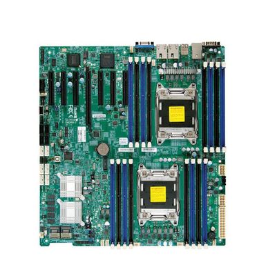 MB-X9DRH-7TF-O-P SuperMicro Intel C602 Chipset Xeon E5-2600 and E5-2600 v2 Series Processors Support Dual Socket R LGA-2011 Extended-ATX Server Motherboard