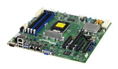 MBD-X11SSM-F-O SuperMicro X11SSM-F Socket H4 LGA 1151 Xeon E3-1200 v5 / v6 Intel C236 Chipset DDR4 4 x DIMM 8 x SATA 6Gbps micro-ATX Server Motherboard