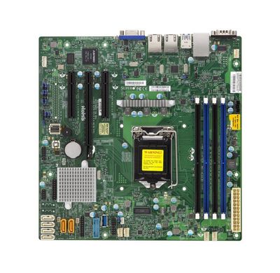 MBDX11SSLFB SuperMicro X11SSL-F Socket H4 LGA 1151 Xeon E3-1200 v5 / v6 Intel C232 Chipset DDR4 4 x DIMM 6 x SATA 6Gbps micro-ATX Server Motherboard