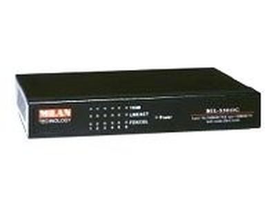 MIL-S501SC-60-NA Transition Unmgd 5 Pt 10/100 Swch and 1 Sm Sc 60km Pt