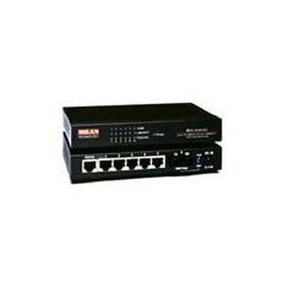 MIL-S801SC-60US Transition Ethernet Switch 8 x 10/100Base-TX LAN 1 x 100Base-FX LAN