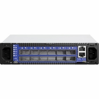 MSX1012X-2BRS Mellanox Switchx-2 Based 10gbe 1u Open Ethernet Switch W/ Mlnx-Os 12 Qsfp+