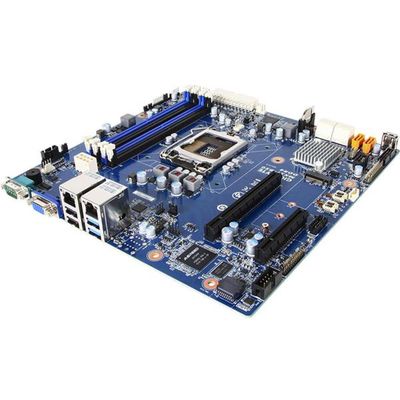 MX31-BS0 Gigabyte Socket LGA 1151 Intel C232 Chipset Xeon E3-1200 v6/v6 7th/6th Generation Core i7 / i5 / i3 / Pentium / Celeron Processors Support DDR4 4x DIMM 6x SATA 6.0Gb/s Micro-ATX Server Motherboard
