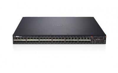 N4064F Dell N4000 Series 48x 10Gbps SFP+ auto-sensing Layer 3 Switch