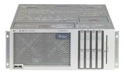 NEW Sun Fire V445 Server, 4 x 1.6 GHz, 16GB Memory, 8 x 73GB 10K Disks,  DVD-ROM, 4 Power Supplies <br>Part No: V445-8x73GB-16GB