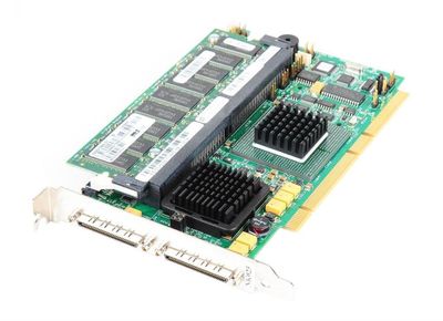 NK025 Dell PERC 4 Dual Channel Ultra-320 SCSI PCI-X 128MB Cache RAID Controller Card