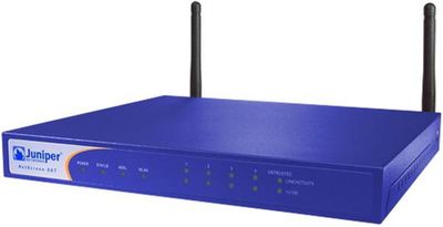 NS-5GT-033-A Juniper NS-5GT Wireless 802.11g ADSL Annex A 10 User UK Power Cord World