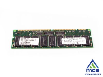 370-4281 Sun 512MB PC133 133MHz ECC Registered CL3 168-Pin DIMM Memory Module for Sun Fire V100 and V120