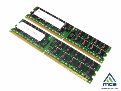 371-1764 Sun 2GB PC2-5300 DDR2-667MHz ECC Registered CL5 240-Pin DIMM Dual Rank Memory Module