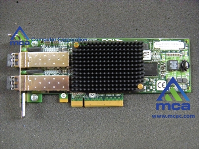 371-4306 Oracle Sun Lightpulse LPE12002S PCI Express 8GB/s 2-Port Fibre Channel Express Module Host Bus Adapter