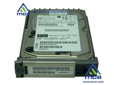 Oracle Sun Part Number: (390-0098)  Sun Fujitsu MAN3735FC MAN3735F SUN72G 73.4GB - 10000 RPM - FC-AL Disk